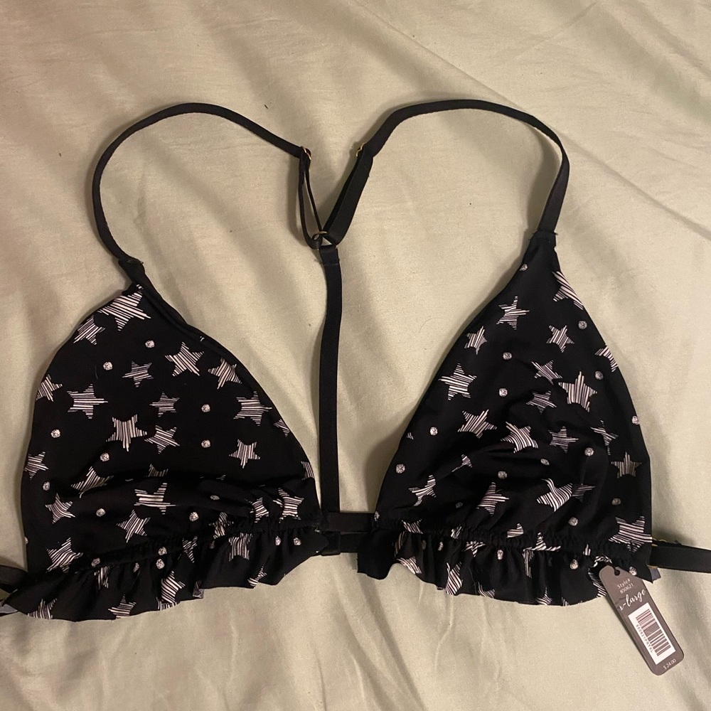 NWT Bootaybag Nicolette star print bralette